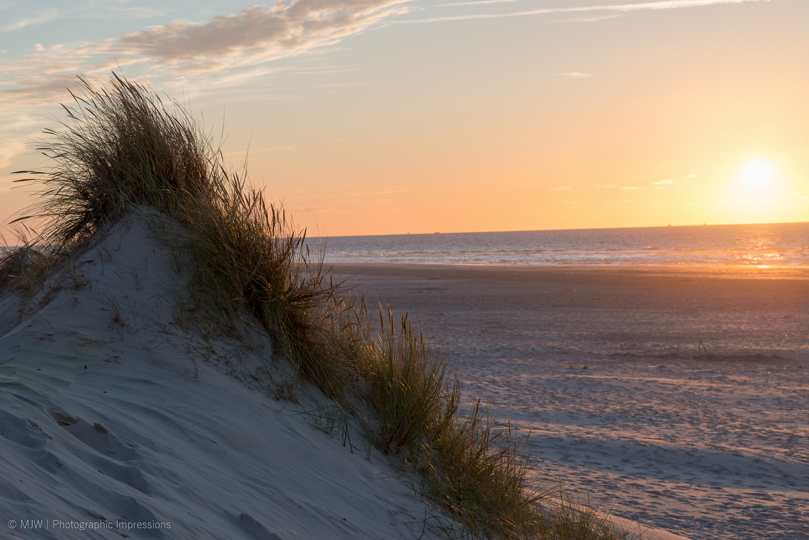 Langeooger Dünen am Abend