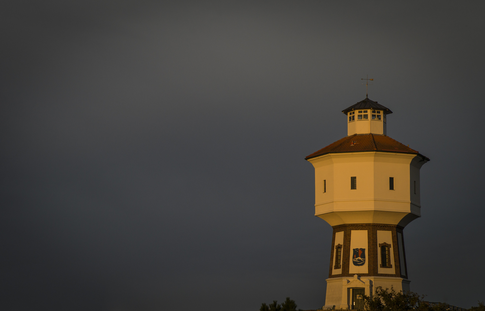 Langeooger Wasserturm am Morgen