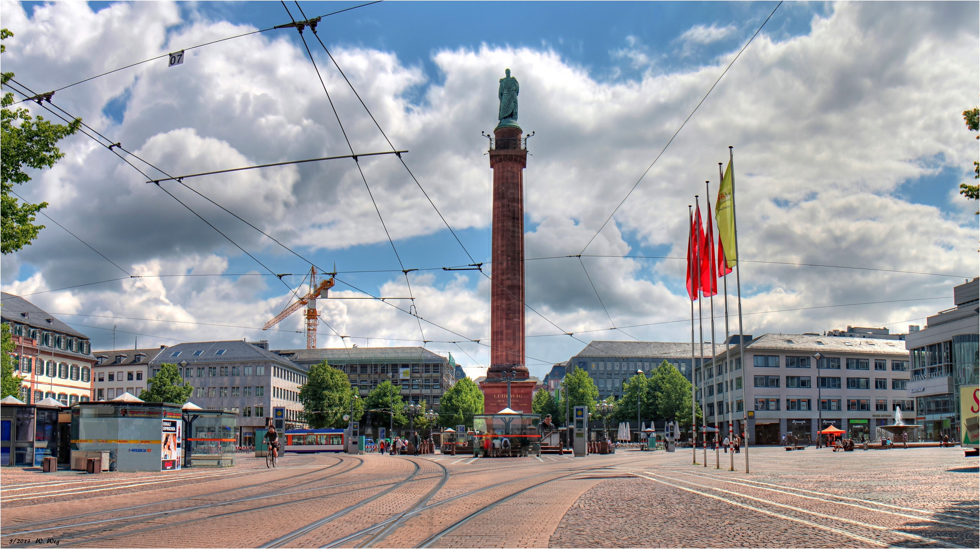 Langer Ludwig in Darmstadt...