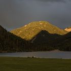 Langer Schatten überm Plansee