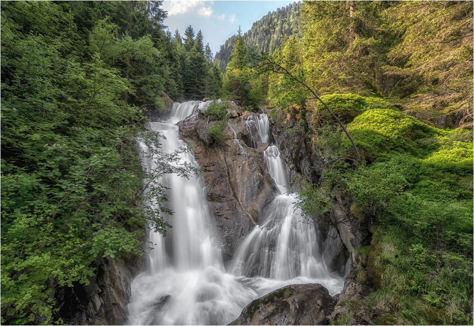 Langetaler Wasserfall