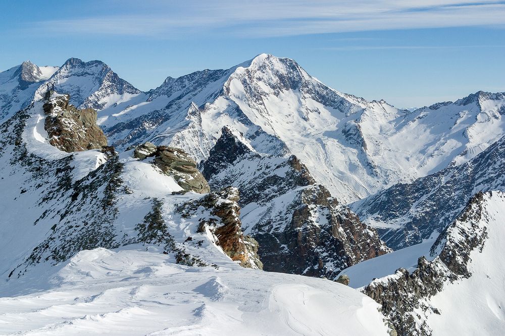 Langginhorn und Weissmies