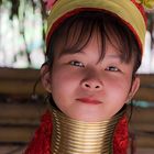 Langhals-               Mädchen aus Thailand
