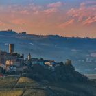 Langhe al tramonto