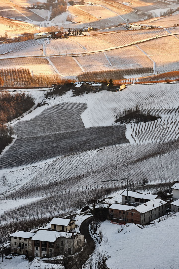 Langhe, crepuscolo