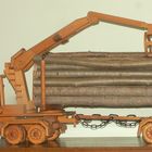 Langholztransporter Holzmodell 1:12