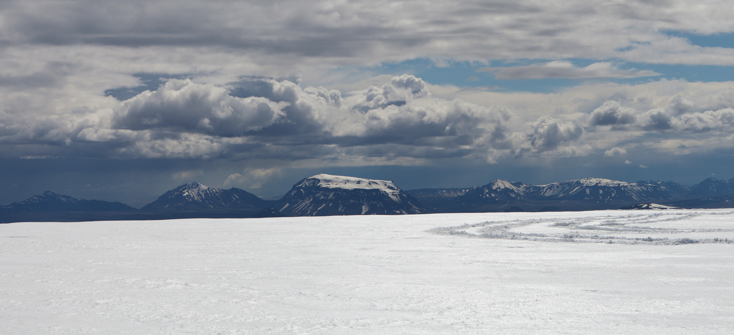 Langjökull Gletscher