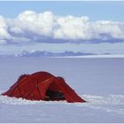 Langjökull - rotes Zelt 1