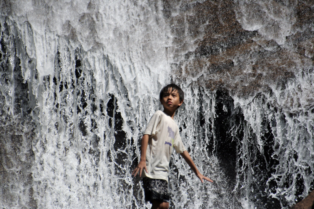 Langkawi island waterfall