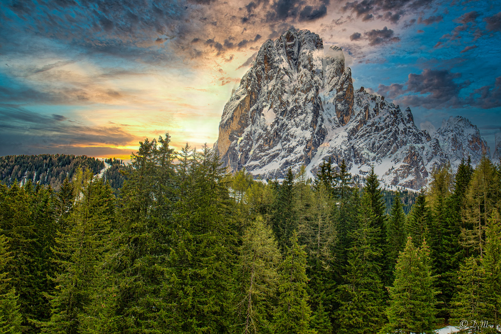 Langkofel / Grödner Dolomiten