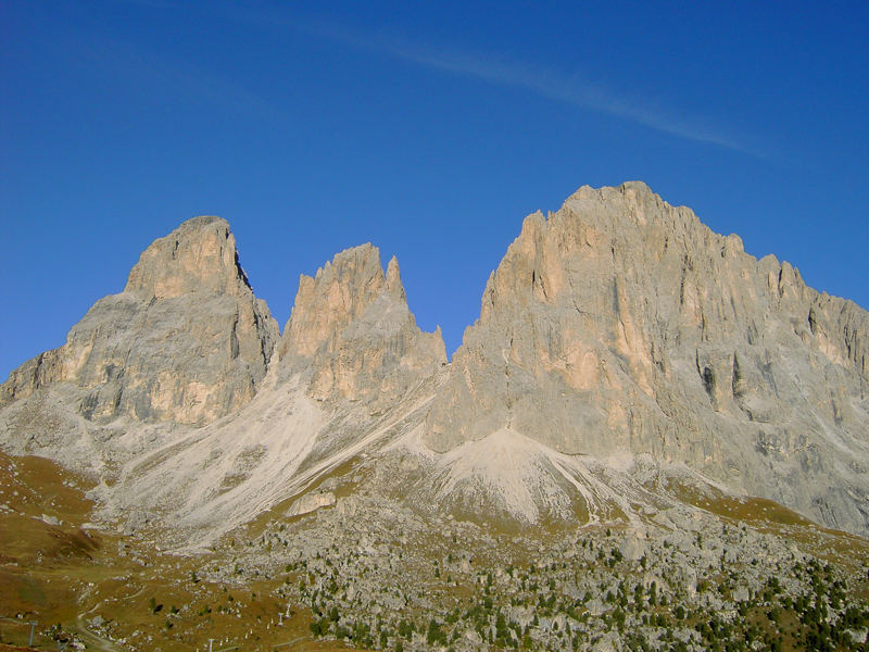 Langkofel im Herbst