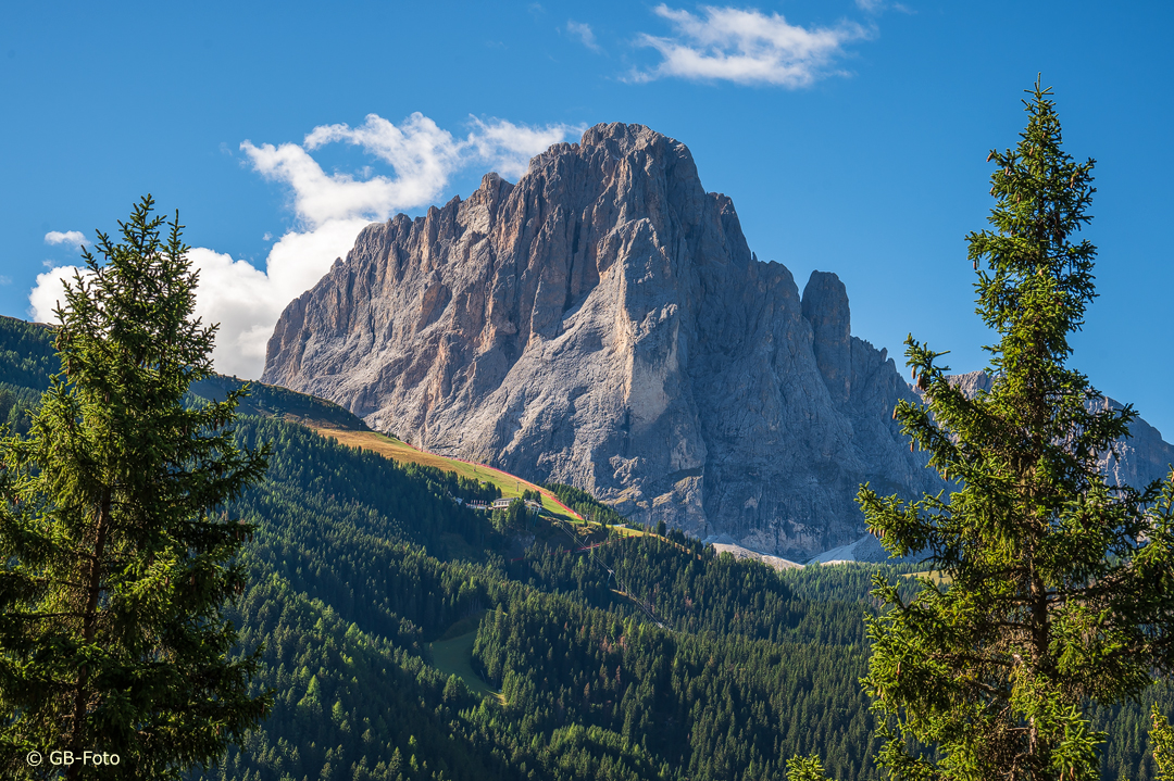 Langkofel im Morgenlicht