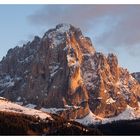 Langkofel in der Abendsonne