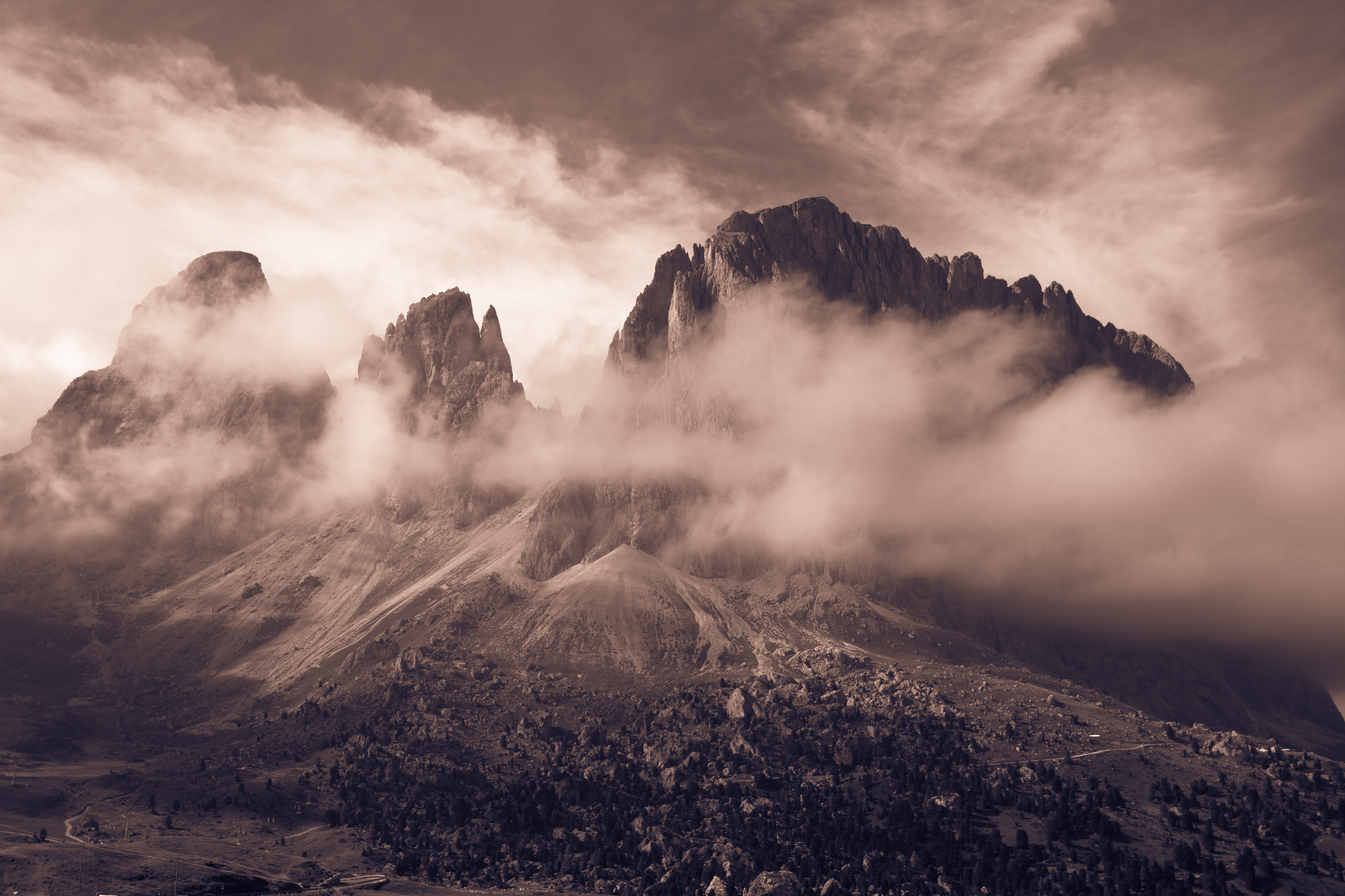 Langkofel Italien