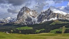 Langkofel und Plattkofel