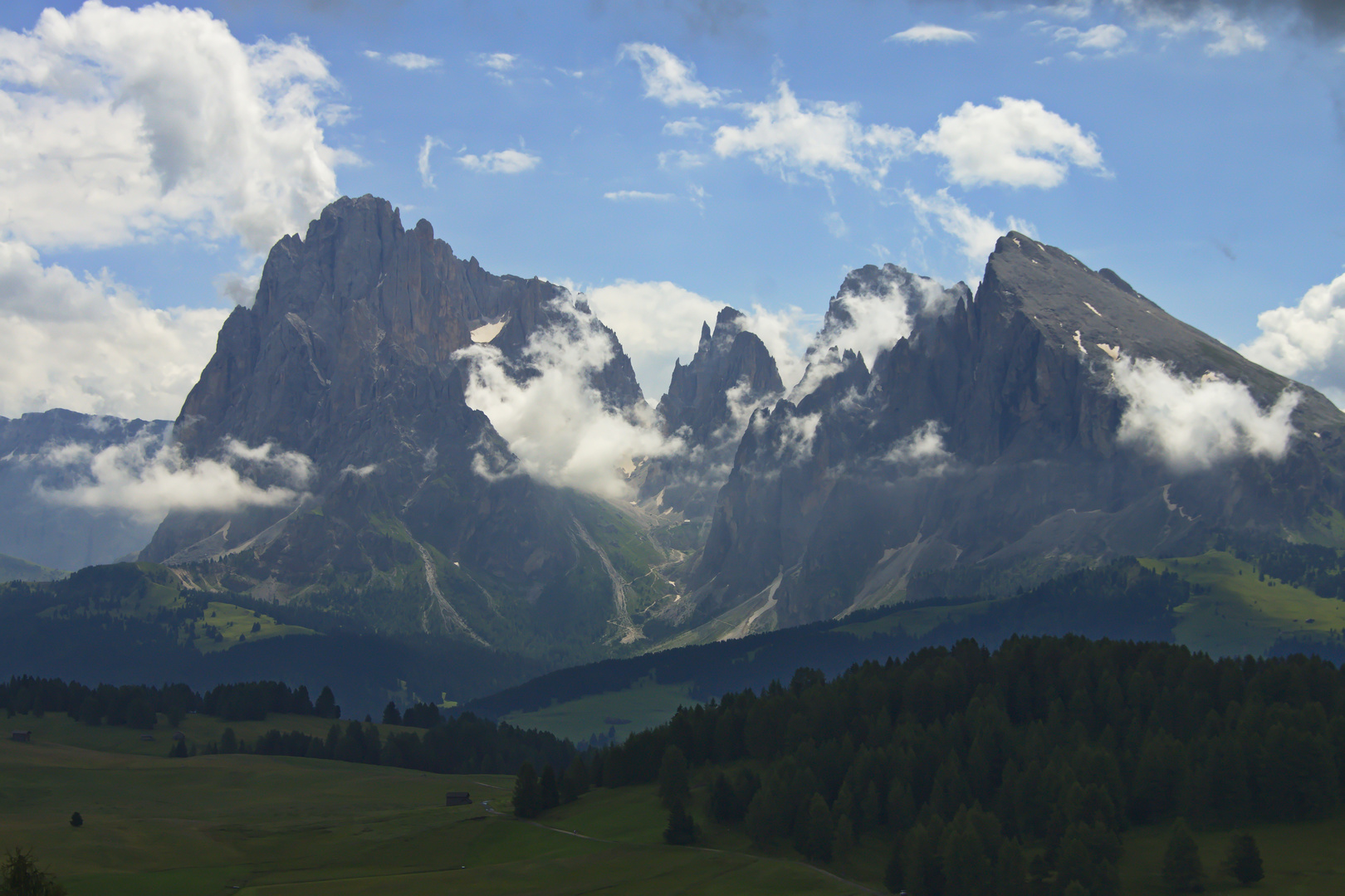 Langkofel und Plattkofel