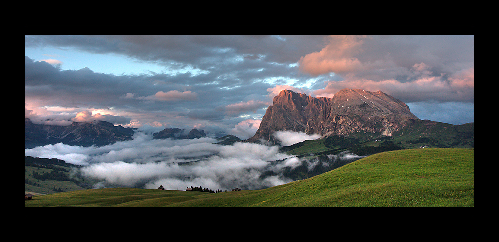 Langkofel und Plattkofel ...