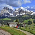 Langkofel und Plattkofel