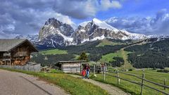 Langkofel und Plattkofel