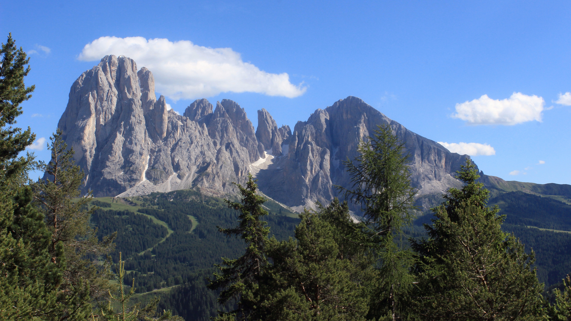 Langkofel und Plattkofel