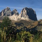 Langkofel und Plattkofel ( Dolomiten )