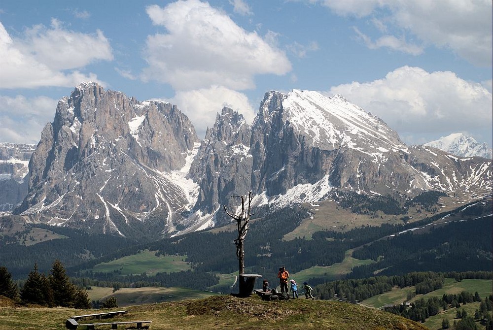 Langkofel und Plattkofel / Dolomiten - Südtirol