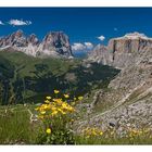 Langkofel und Sella