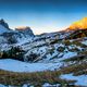 Langkofel und Sella Stock