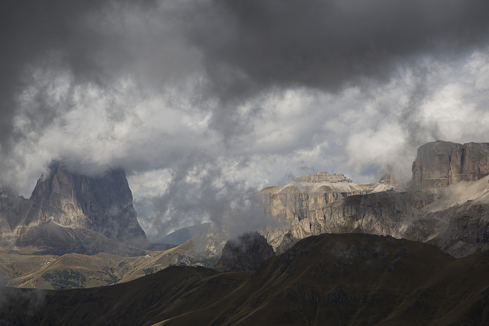 Langkofel und Sellamassiv