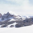 Langkofelgruppe im Winter