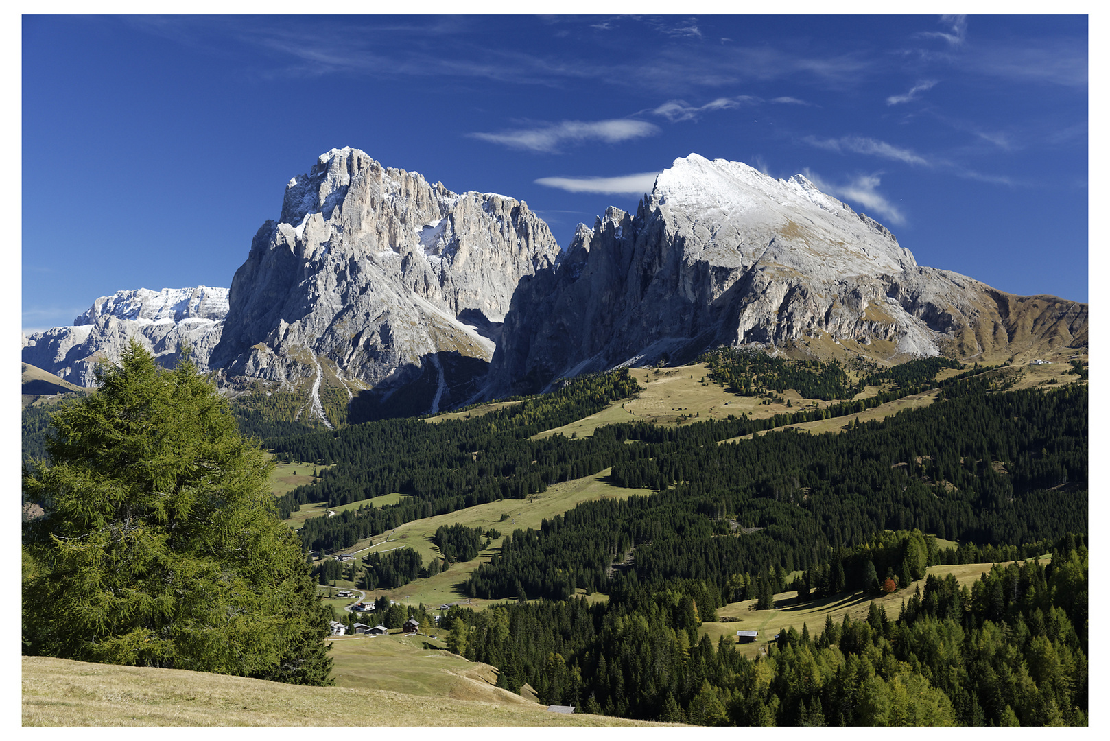 Langkofelgruppe in den Dolomiten