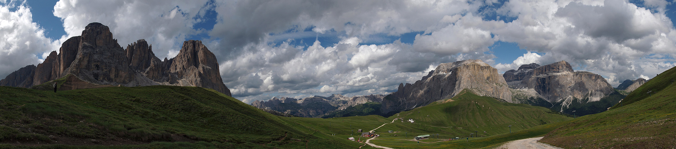 Langkofelgruppe und Piz Boè