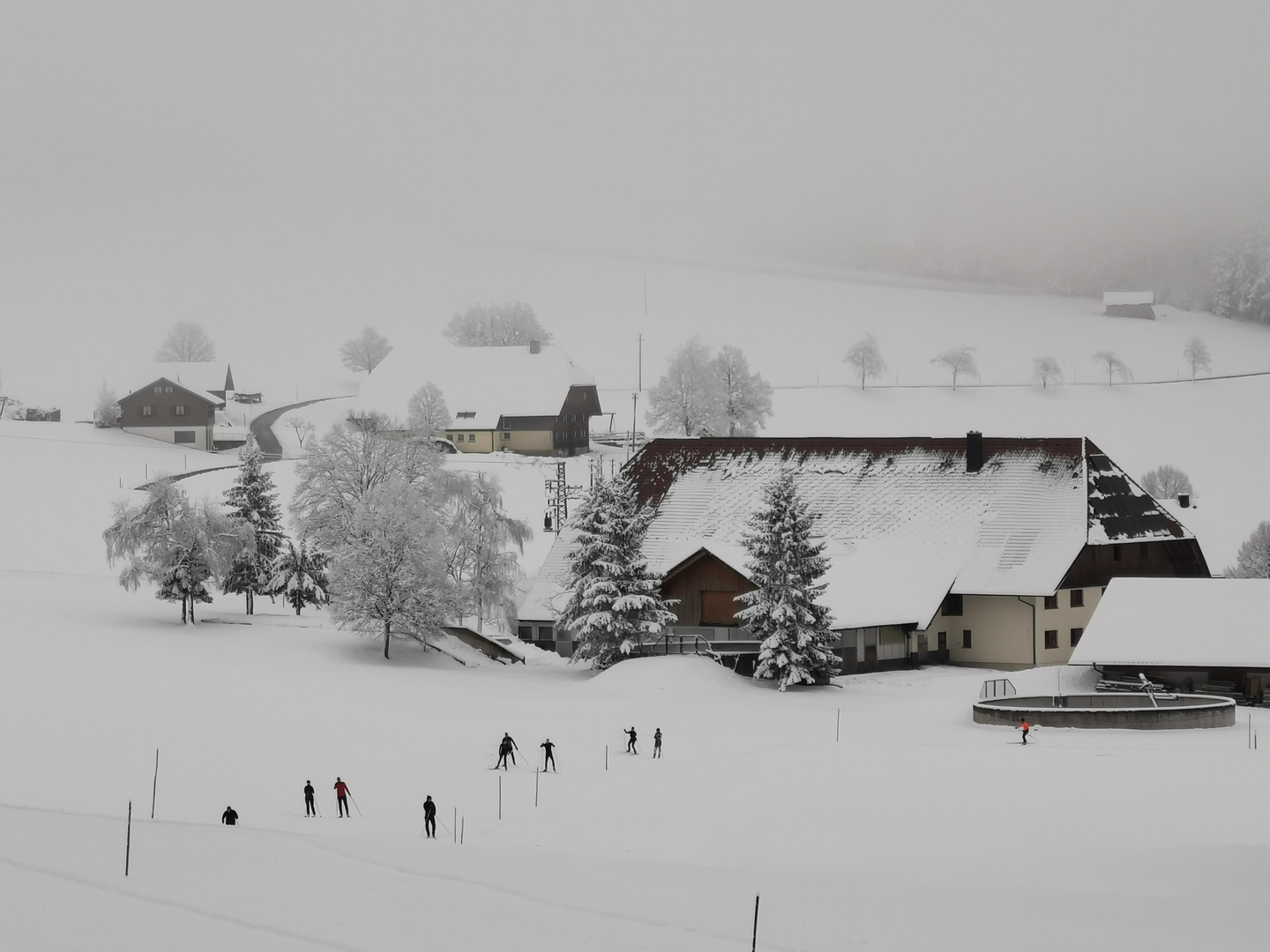 Langläufer am Thurner