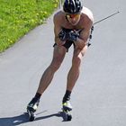 Langläufer beim Training