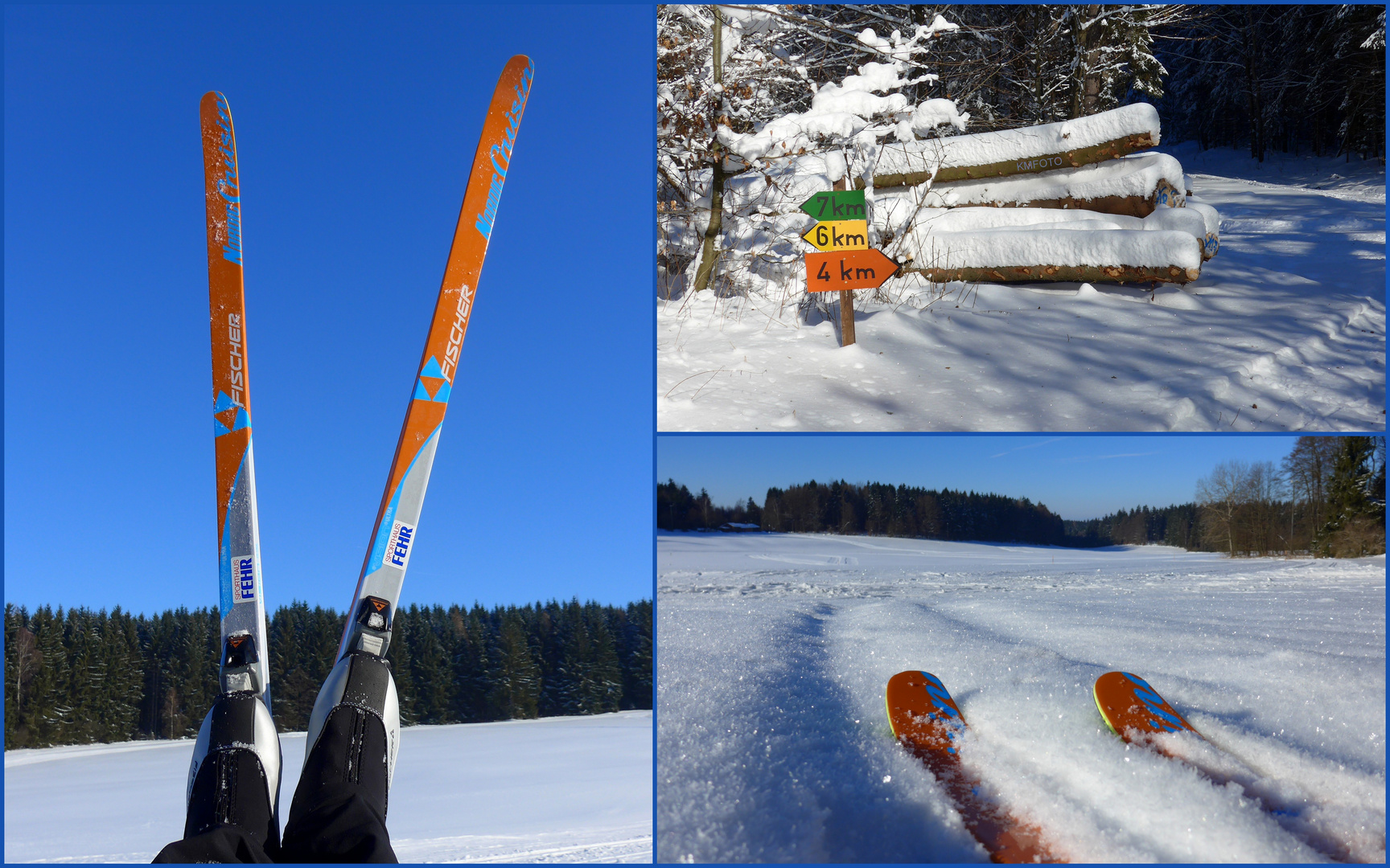 Langlauf im Winterwunderland