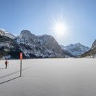 Langlaufen am Großen Ahornboden