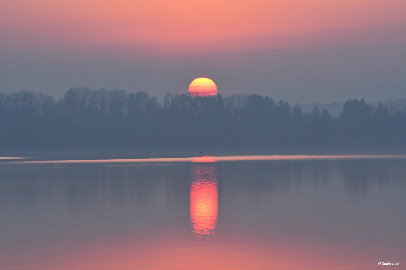 langsam geht die Sonne auf 