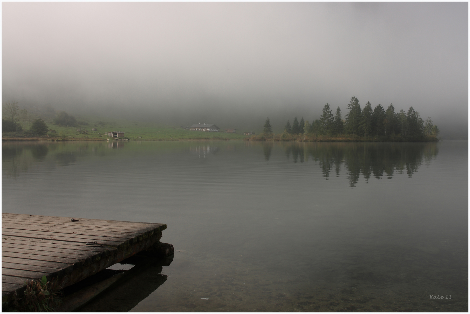 langsam lichtet sich der Nebel