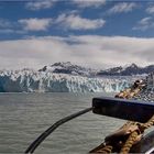 Langsam nähern wir uns dem Gletscher.....