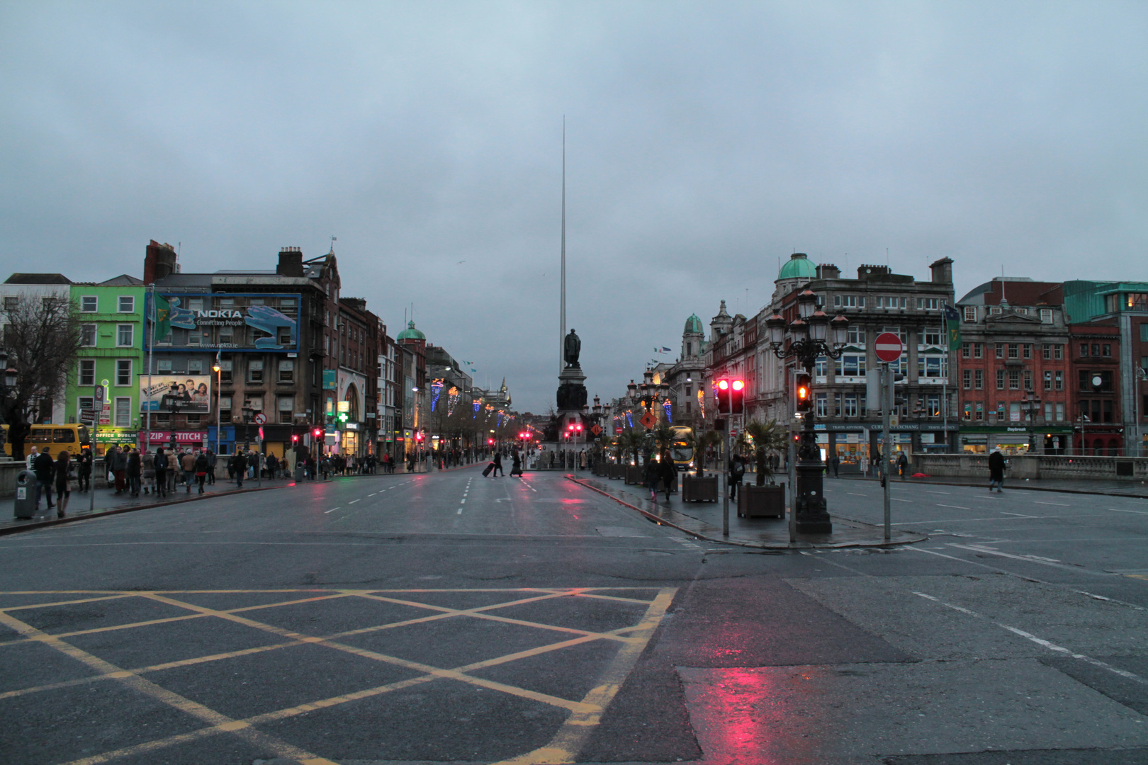 Langsam wird es dunkel in Dublin