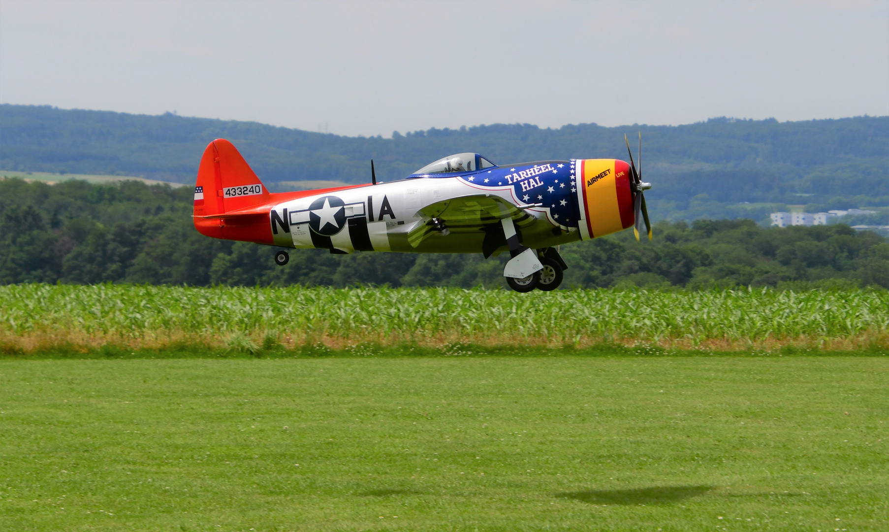 Langsamer Vorbeiflug