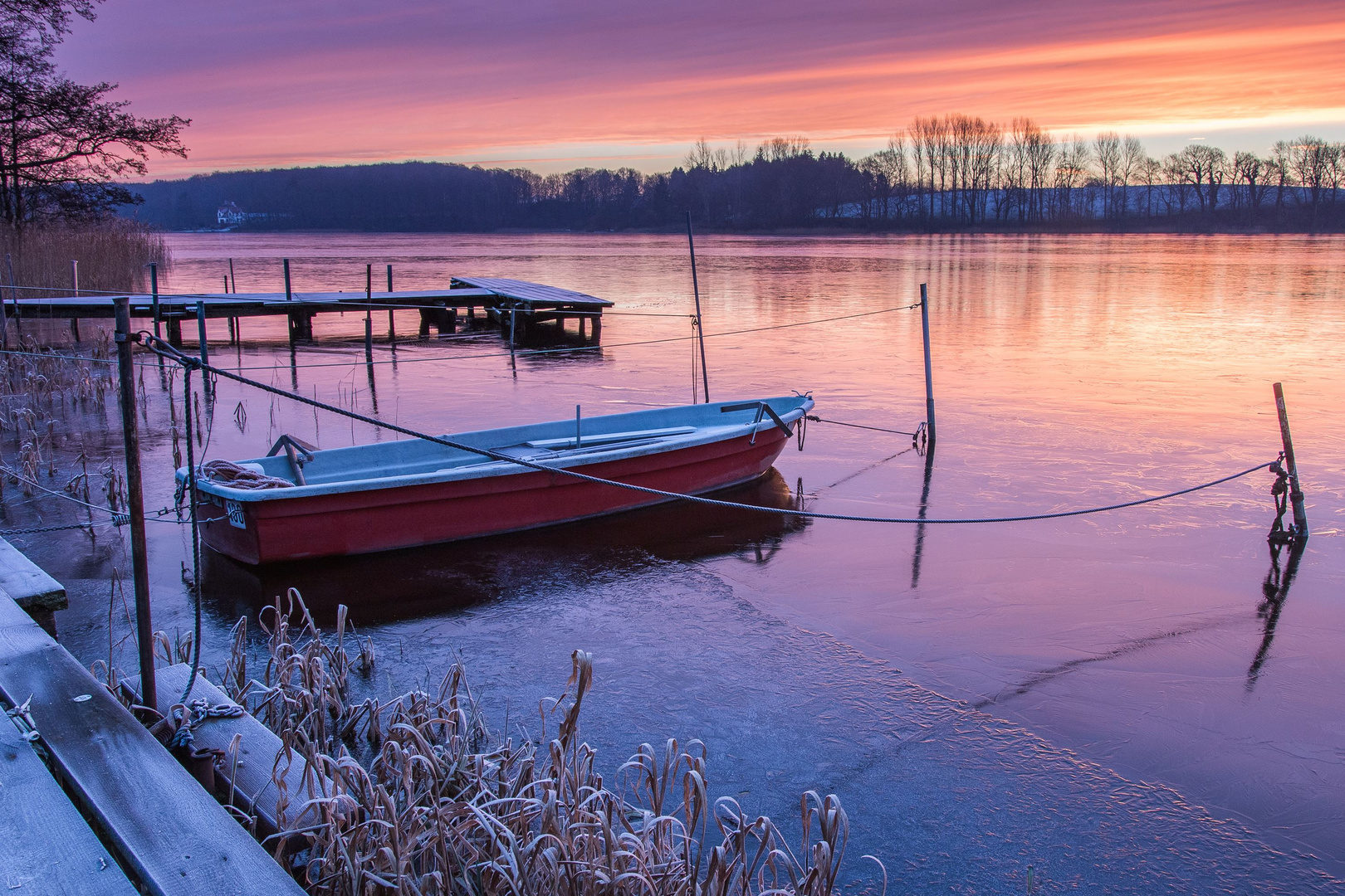 Langsee im Januar