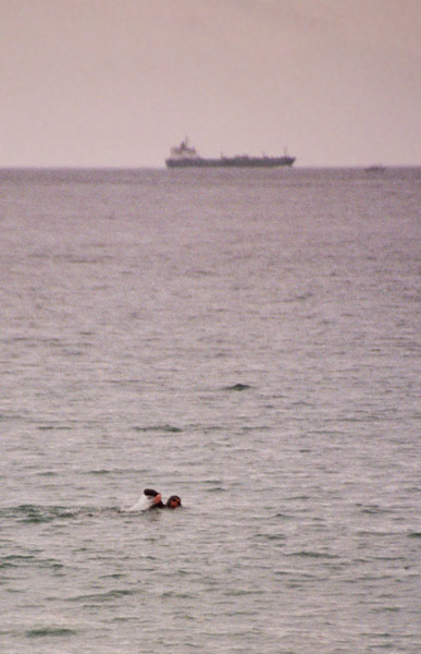 Langstreckenschwimmen in der Meerenge von Gibraltar II