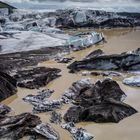 Langue glaciaire du Vatnajokull.