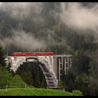 Langwieser Viadukt in der Schweiz