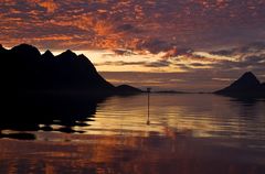 Langøya, Vesterålen, Sonnenglut