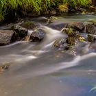 Langzeitbelichtung am Bach