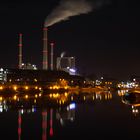 Langzeitbelichtung am KA Rheinhafen