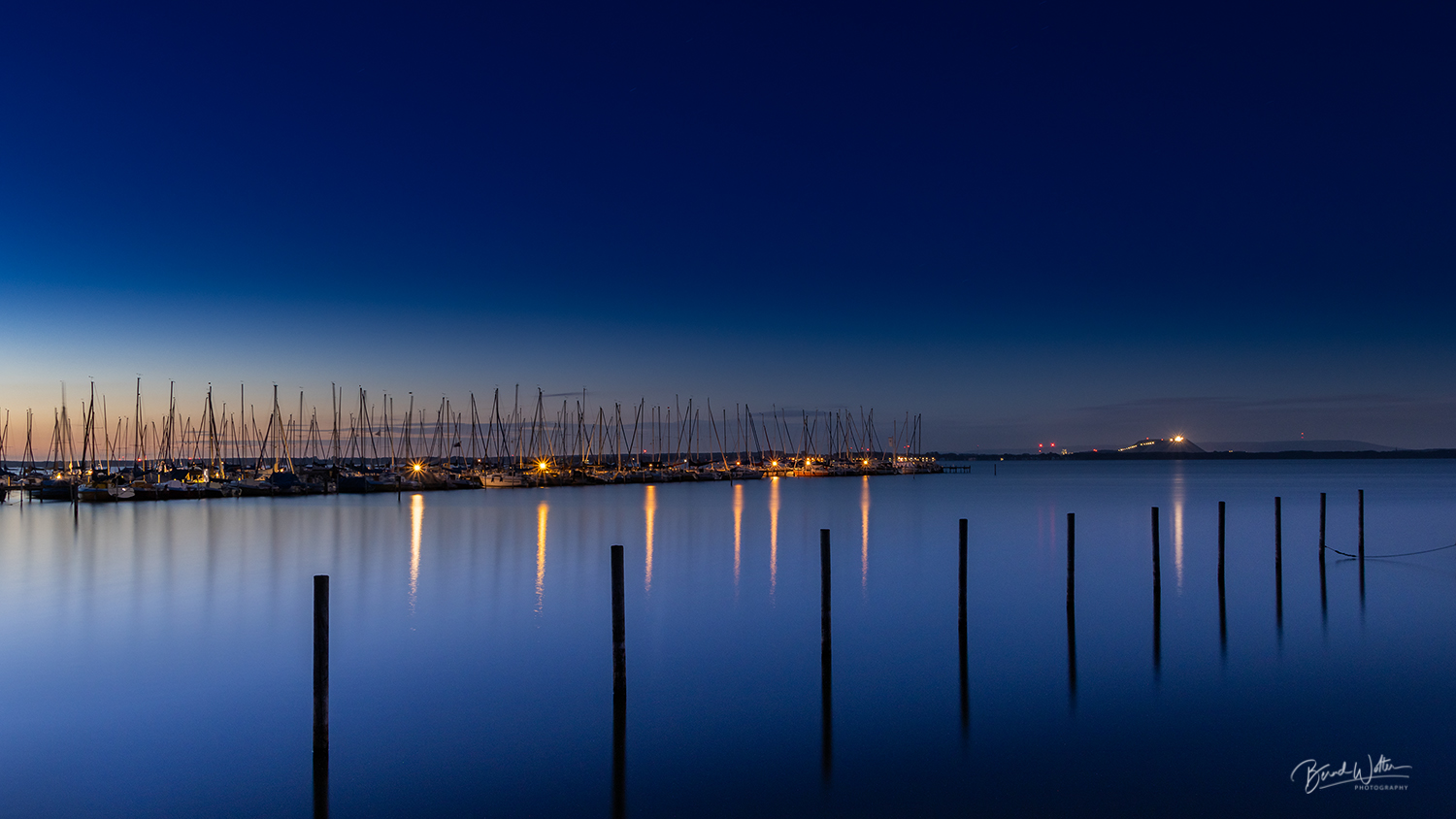 Langzeitbelichtung am Steinhuder Meer