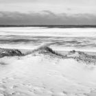 Langzeitbelichtung am Strand